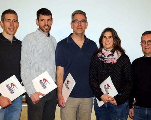 Kreistag der Leichtathleten im Vereinsheim des TuSpo Borken