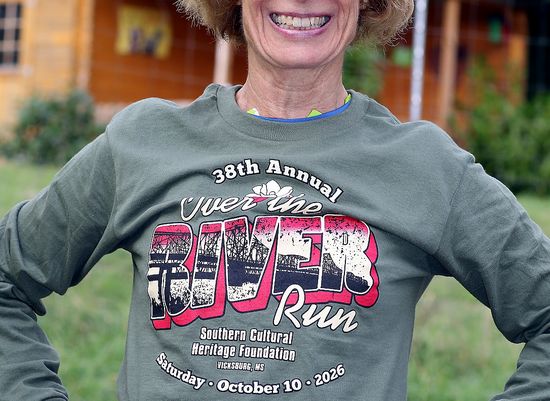 Annual Over The River Run in den USA